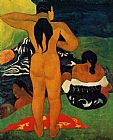 Paul Gauguin Tahitian Women Bathing painting